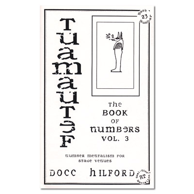 (image for) Book Of Numbers Vol. 3 - Tuamautef - Docc Hilford - Click Image to Close