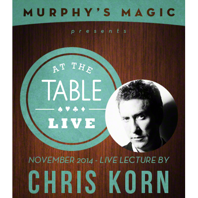 (image for) At the Table Live Lecture - Chris Korn 11/12/2014 - DOWNLOAD