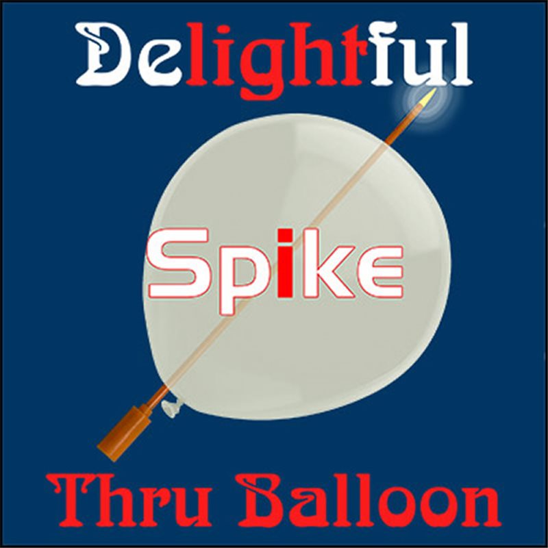 (image for) Delightful Spike Thru Balloon - Clark - Click Image to Close