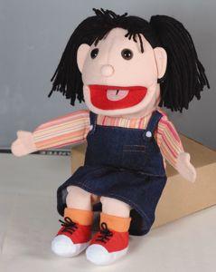 (image for) Happy Family Girl Puppet - 15 Inch