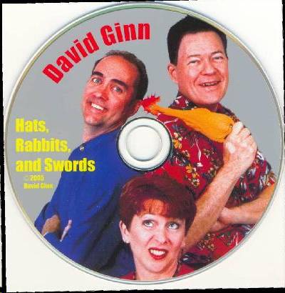 (image for) Hats, Rabbits and Swords DVD by David Ginn