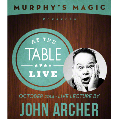 (image for) At the Table Live Lecture - John Archer 10/1/14 - video DOWNLOAD