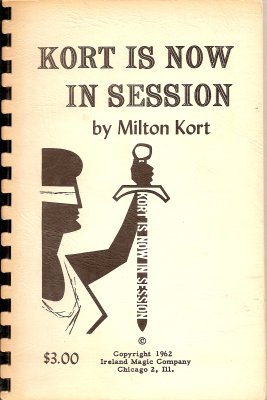 (image for) Kort is now in Session - Milton Kort