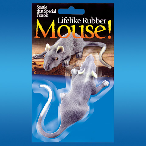 (image for) Rubber Mouse - Lifelike