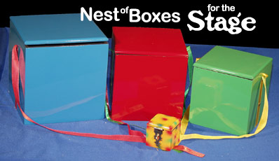 (image for) Nest of Wooden Boxes - For Stage - Click Image to Close