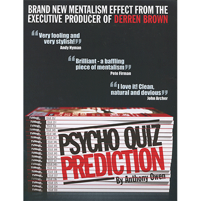 (image for) Psycho Quiz Prediction - Anthony Owen