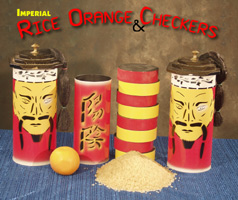 (image for) Rice Orange and Checkers
