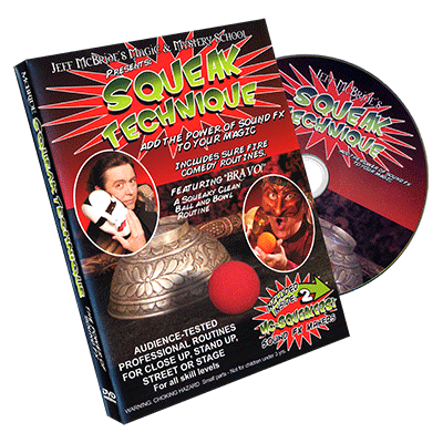 (image for) Squeak Technique - DVD and Squeakers - Jeff McBride - Click Image to Close