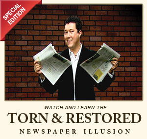 (image for) Torn and Restored Newspsper Illusion - Click Image to Close