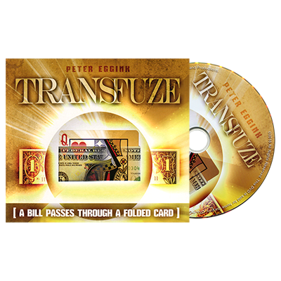 (image for) Transfuze DVD and Gimmick by Peter Eggink